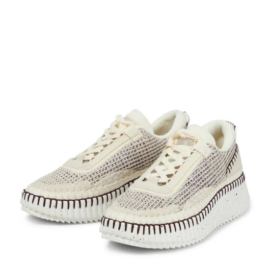 Chloé Nama Mesh Sneakers - Image 4