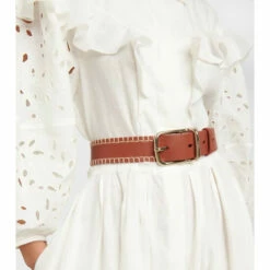 Chloé Louela Reversible Leather Waist Belt