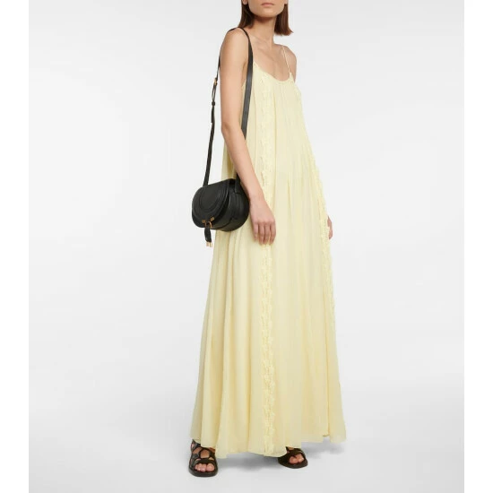 Chloé Marcie Small Leather Crossbody Bag - Image 4