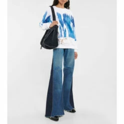 Chloé Printed Cotton Jersey Sweater