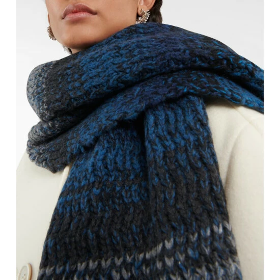 Chloé Striped Cashmere Scarf - Image 2