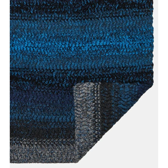 Chloé Striped Cashmere Scarf - Image 4