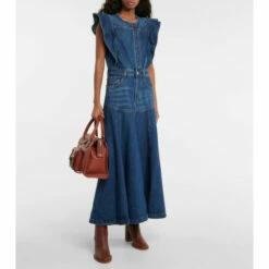 Chloé Edith Leather Knee-high Boots