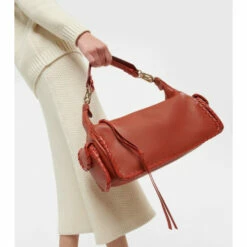 Chloé Nahir Small Leather Shoulder Bag