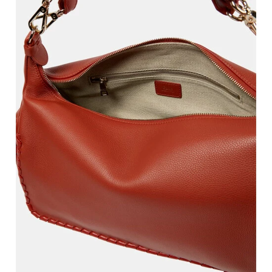 Chloé Nahir Small Leather Shoulder Bag - Image 2