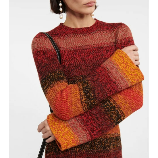 Chloé Cashmere Sweater Midi Dress - Image 3
