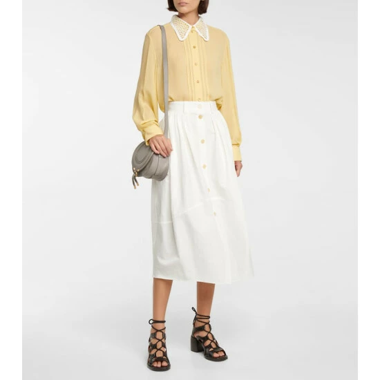 Chloé Marcie Mini Leather Shoulder Bag - Image 4