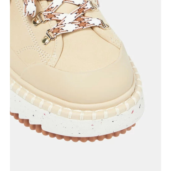 Chloé Leather Hiking Boots - Image 5