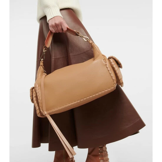 Chloé Nahir Small Leather Shoulder Bag