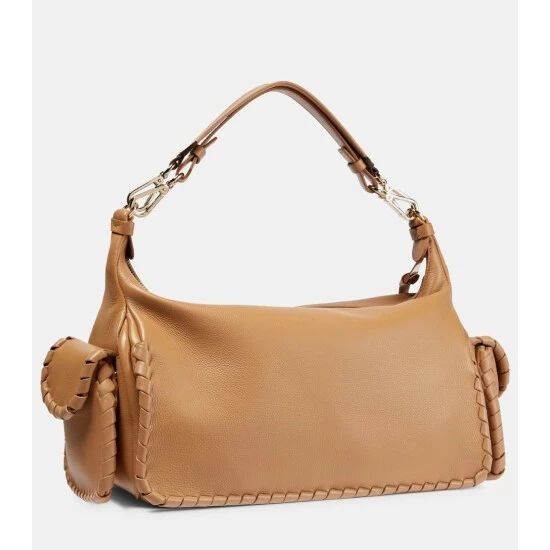 Chloé Nahir Small Leather Shoulder Bag - Image 3