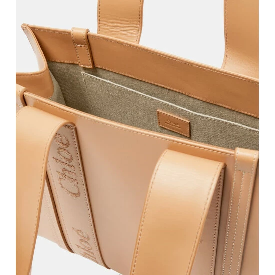 Chloé Woody Medium Leather Tote - Image 2