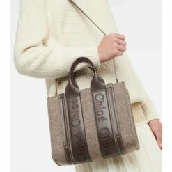 Chloé Woody Small Felted Tote Bag