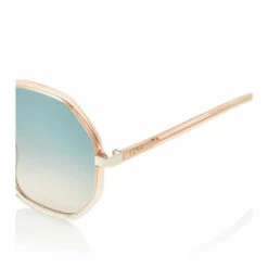 ChloƩ Oversized Hexagonal Sunglasses