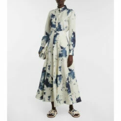 Chloé Tie-dye Linen Shirt